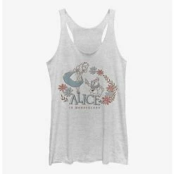 Best deal ✔️ Disney Alice In Wonderland Alice And Rabbit 🔥 Girls Tank 🌟