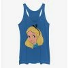 New 😉 Disney Alice In Wonderland Big Face Girls Tank 🎉