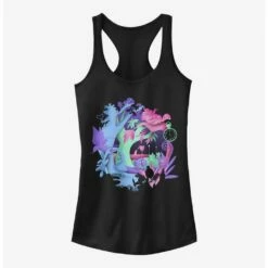 Promo 🥰 Disney Alice In Wonderland Chaos Wonderland Girls Tank ✔️