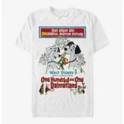 Brand new ⭐ Disney 101 Dalmatians Vintage Poster T-Shirt ❤️