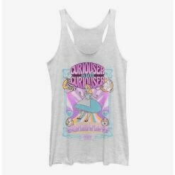Deals 😀 Disney Alice In Wonderland Psychedelic Nouveou Girls Tank 🤩