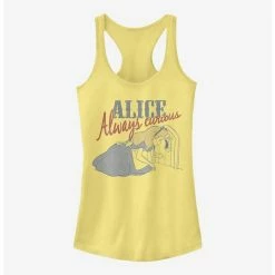 Best Pirce 🎁 Disney Alice In Wonderland Vintage Alice 😀 Girls Tank ⌛