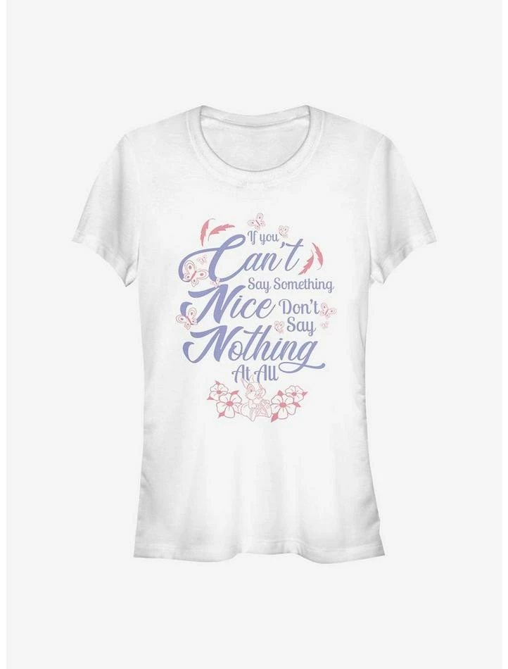 Brand new ✨ Disney Bambi Can't Say Something Nice 😍 Girls T-Shirt ✔️ 2 Brand new ✨ Disney Bambi Can't Say Something Nice 😍 Girls T-Shirt ✔️ - Image 2