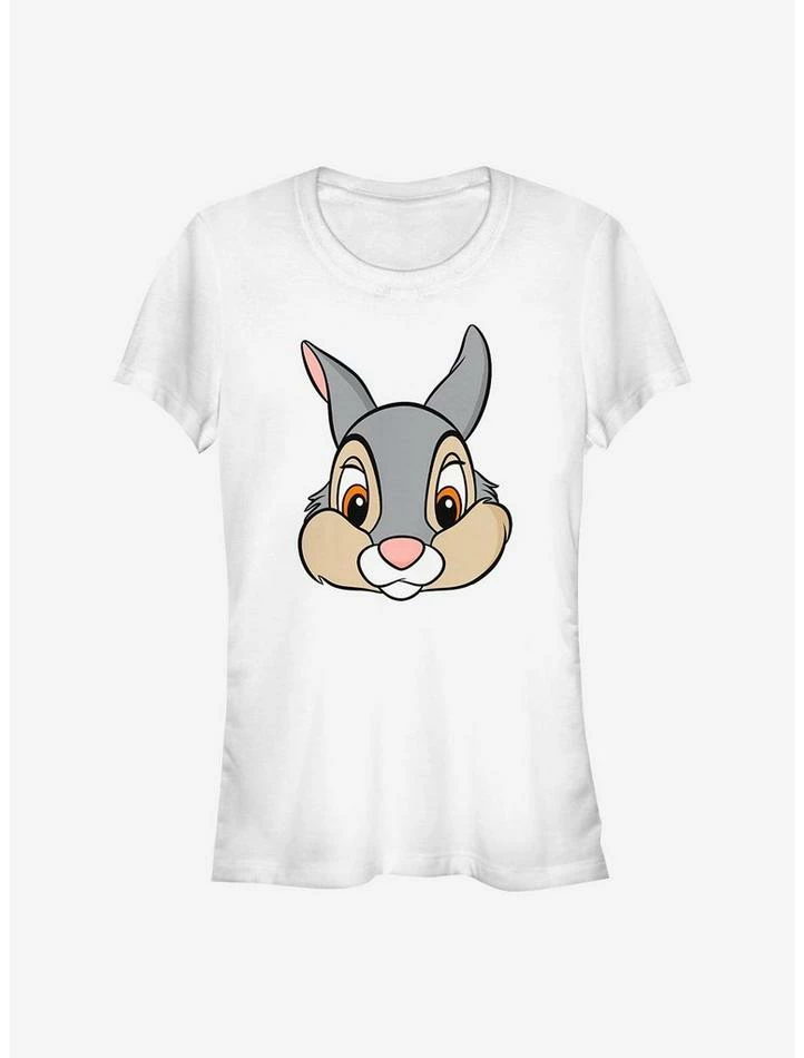 Buy 👏 Disney Bambi Thumper Big Face Girls T-Shirt 🌟 1 Buy 👏 Disney Bambi Thumper Big Face Girls T-Shirt 🌟