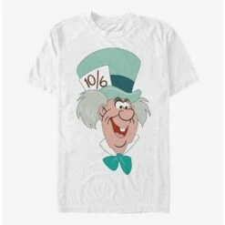 Cheap ❤️ Disney Alice In Wonderland Mad Hatter Big Face T-Shirt 😀 -Dressup Outfits Shop 14436273 hi 1