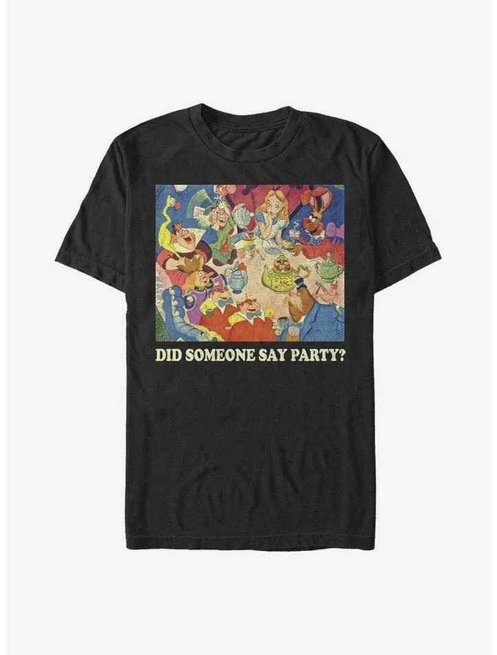 Best Pirce ✔️ Disney Alice In Wonderland Party Party T-Shirt ✨ 1 Best Pirce ✔️ Disney Alice In Wonderland Party Party T-Shirt ✨