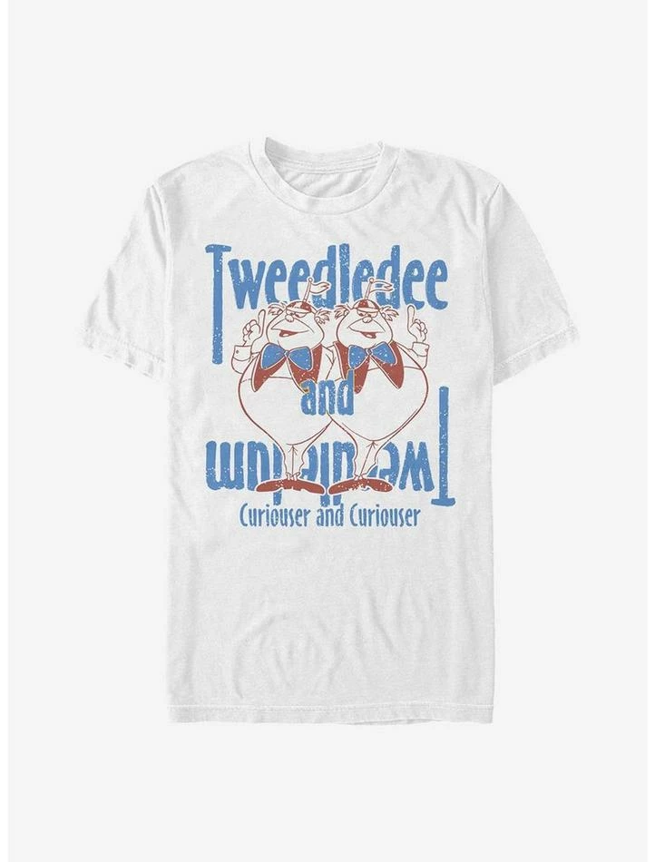 Discount ⭐ Disney Alice In Wonderland Tweedles T-Shirt ❤️ 1 Discount ⭐ Disney Alice In Wonderland Tweedles T-Shirt ❤️