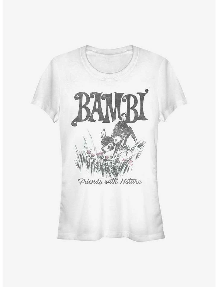 Flash Sale 👏 Disney Bambi Nature Girls T-Shirt ❤️ 1 Flash Sale 👏 Disney Bambi Nature Girls T-Shirt ❤️