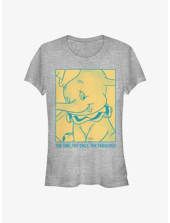 Budget ⭐ Disney Dumbo Pop Girls T-Shirt ❤️ 1 Budget ⭐ Disney Dumbo Pop Girls T-Shirt ❤️