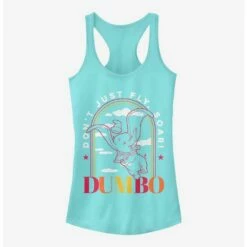Best Pirce 🔥 Disney Dumbo Soaring Arch Girls Tank ❤️