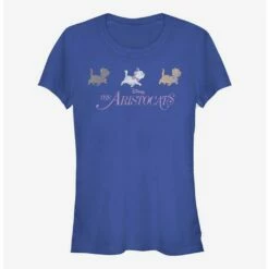 Best Pirce ❤️ Disney The Aristocats Walk By Logo T-Shirt ✔️