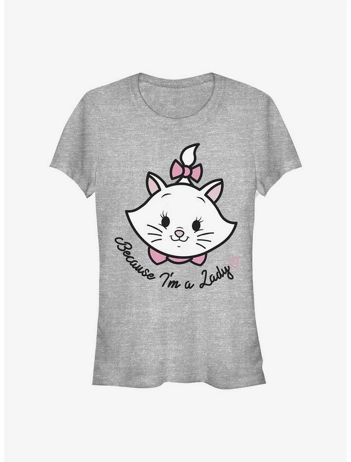 Outlet 🤩 Disney The Aristocats Because I'm A Lady Girls T-Shirt 🔔 1 Outlet 🤩 Disney The Aristocats Because I'm A Lady Girls T-Shirt 🔔