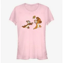 Coupon ✨ Disney Chip N' Dale Acorn Big Characters 🔔 Girls T-Shirt 🧨