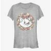 Best reviews of ⭐ Disney The Aristocats Circle Floral Marie ⭐ Girls T-Shirt 🔥