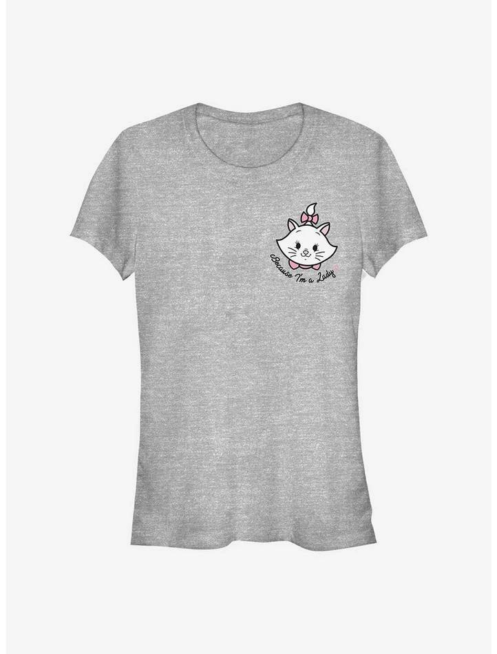 Outlet 🔔 Disney The Aristocats Marie I'm A Lady Girls T-Shirt 🎉 1 Outlet 🔔 Disney The Aristocats Marie I'm A Lady Girls T-Shirt 🎉