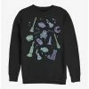 Promo 🌟 Disney Hocus Pocus Spooky Jumble Crew Sweatshirt 🧨