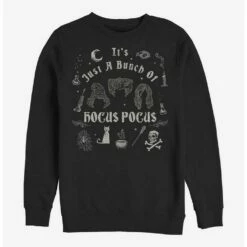 Cheap 🥰 Disney Hocus Pocus A Bunch Of Hocus Pocus Crew Sweatshirt ⭐