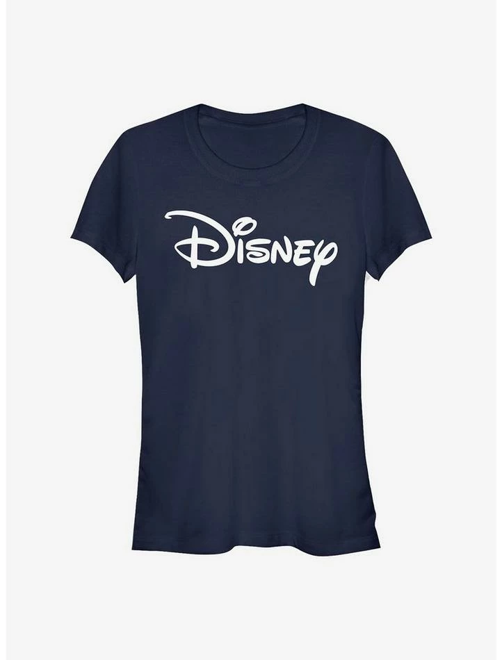 Promo ✨ Disney Classic Basic Disney Logo ✔️ Girls T-Shirt ⭐ 1 Promo ✨ Disney Classic Basic Disney Logo ✔️ Girls T-Shirt ⭐