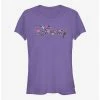 Best reviews of 🎉 Disney Classic Floral Fill Logo 🔔 Girls T-Shirt ✔️
