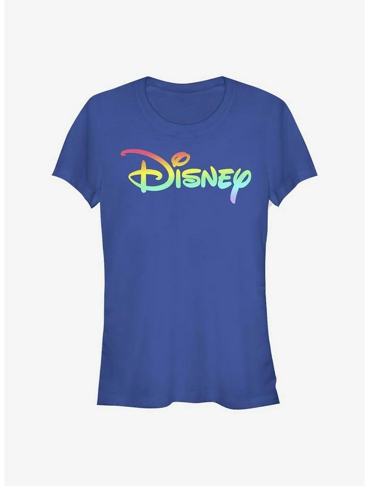 Buy ๐ Disney Classic Rainbow Fill Logo Girls T-Shirt โญ 1 Buy ๐ Disney Classic Rainbow Fill Logo Girls T-Shirt โญ