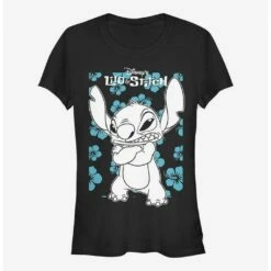 Budget 🌟 Disney Lilo & Stitch Angry ⭐ Girls T-Shirt ✔️