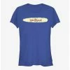 Promo ⌛ Disney Lilo & Stitch Surfboard Logo Girls T-Shirt ✔️