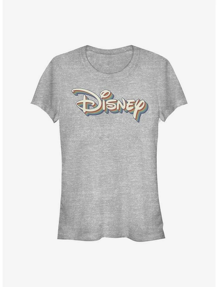 Buy ⌛ Disney Classic Retro Rainbow Logo Girls T-Shirt 👍 1 Buy ⌛ Disney Classic Retro Rainbow Logo Girls T-Shirt 👍