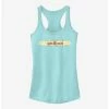 Promo 😍 Disney Lilo & Stitch Surfboard Logo Girls Tank 🎉