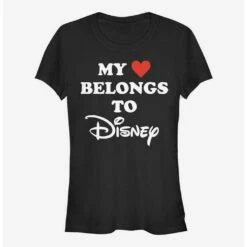 Best reviews of ❤️ Disney Classic I Heart Disney Logo 🔥 Girls T-Shirt ✔️