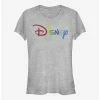 Best Sale ⌛ Disney Classic Multicolor Disney Logo Girls T-Shirt 🧨