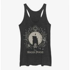 Top 10 ⭐ Disney Hocus Pocus Black Flame 🎁 Girls Tank 👏
