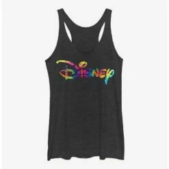 Cheap ⌛ Disney Classic Tie Dye Fill Logo 🧨 Girls Tank 🧨