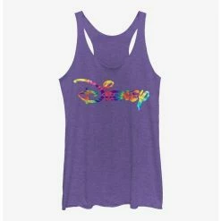 Brand new 😀 Disney Classic Tie Dye Fill Girls Tank 🔔