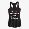 Best Sale 🧨 Disney Classic I Heart Disney Logo Girls Tank ✨