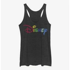 Best deal ✨ Disney Classic Multicolor Disney Logo 🤩 Girls Tank ⌛