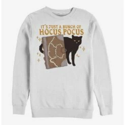 Best Pirce 😉 Disney Hocus Pocus Binx And Book Crew Sweatshirt 🌟