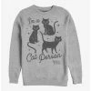 Cheap 🔥 Disney Hocus Pocus Cat Person Crew Sweatshirt 🔔