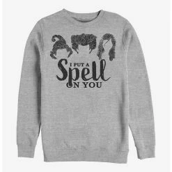 Promo ⌛ Disney Hocus Pocus Put A Spell Crew Sweatshirt 🔔