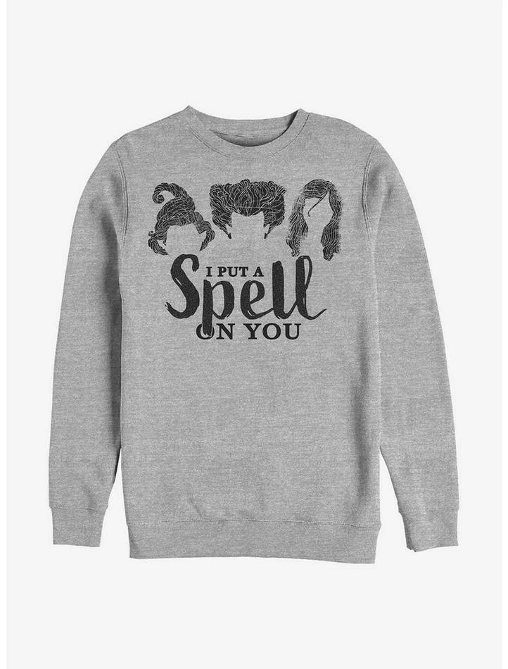 Promo ⌛ Disney Hocus Pocus Put A Spell Crew Sweatshirt 🔔 1 Promo ⌛ Disney Hocus Pocus Put A Spell Crew Sweatshirt 🔔