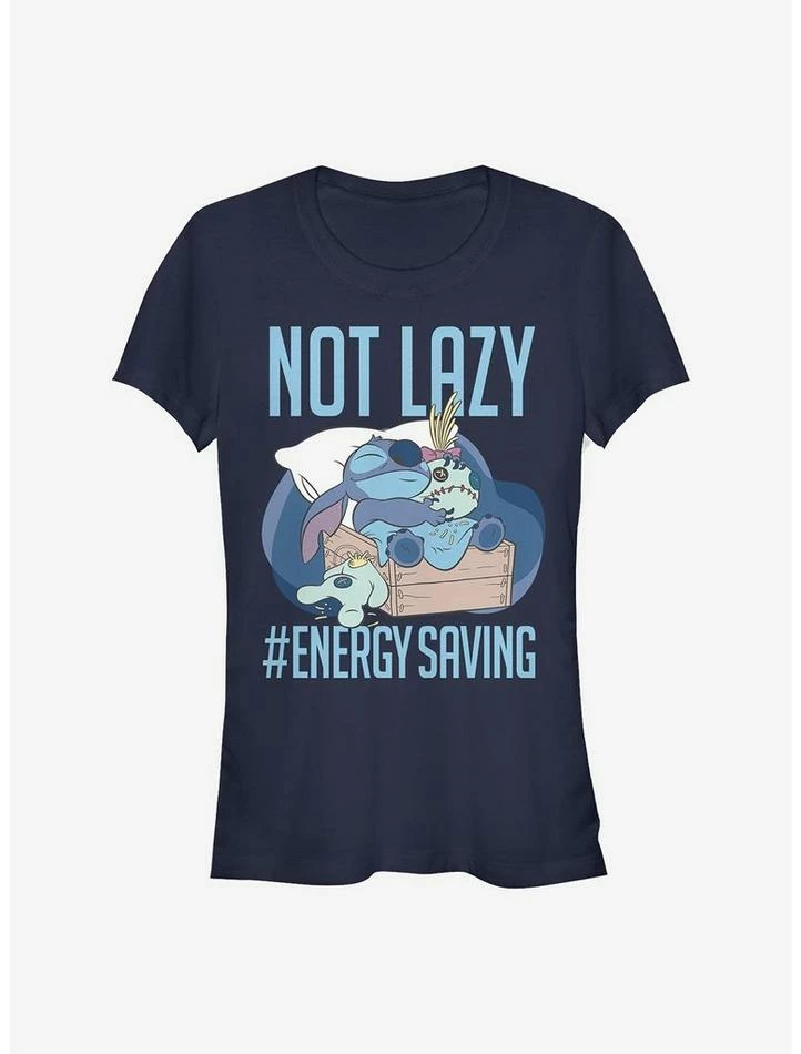 New 👏 Disney Lilo & Stitch Lazy Energy 👍 Girls T-Shirt ✔️ 1 New 👏 Disney Lilo & Stitch Lazy Energy 👍 Girls T-Shirt ✔️