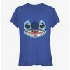 Top 10 👍 Disney Lilo & Stitch Face Large Girls T-Shirt 🎉