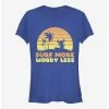 New 🌟 Disney Lilo & Stitch Surf More Worry Less Girls T-Shirt 😉