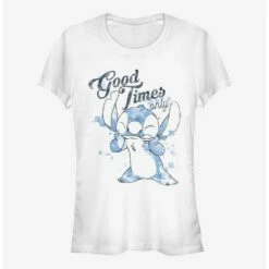 Outlet ⌛ Disney Lilo & Stitch Good Times 💯 Girls T-Shirt ✨