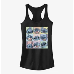 Buy 🎁 Disney Lilo & Stitch 9 Box Stitch Girls Tank 🥰