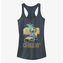 Best Sale ⭐ Disney Lilo & Stitch Chillin' 🌟 Girls Tank 🛒