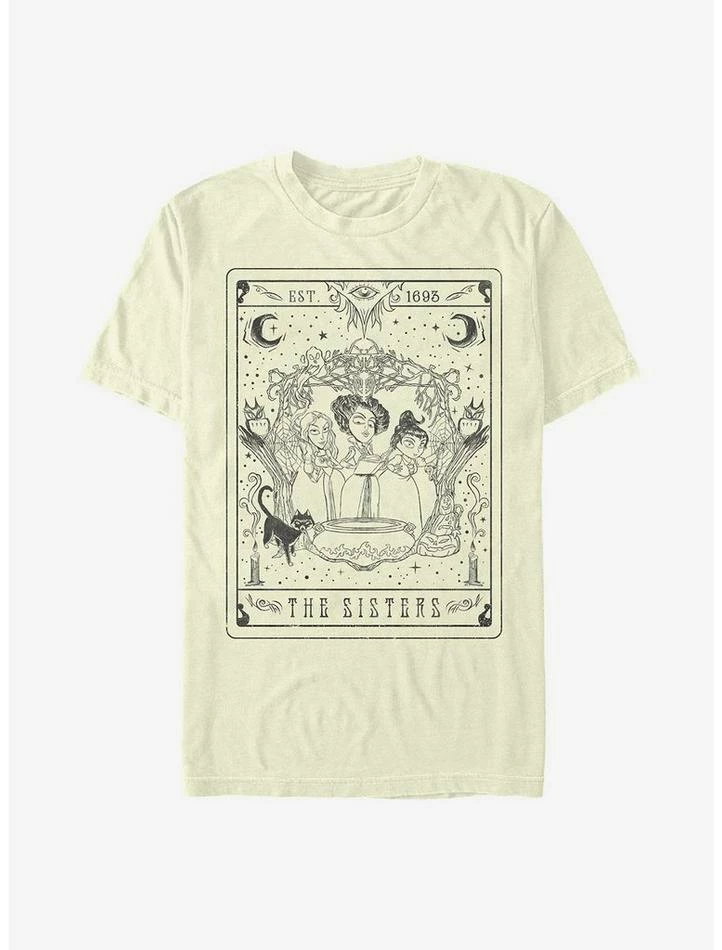 Budget 👏 Disney Hocus Pocus The Sisters Tarot T-Shirt 🎁 3 Budget 👏 Disney Hocus Pocus The Sisters Tarot T-Shirt 🎁 - Image 3
