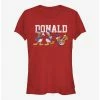 Cheap 😀 Disney Donald Duck Donald Poses Girls T-Shirt ✔️