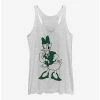Flash Sale ⌛ Disney Daisy Duck Pine Green Daisy Girls Tank 💯