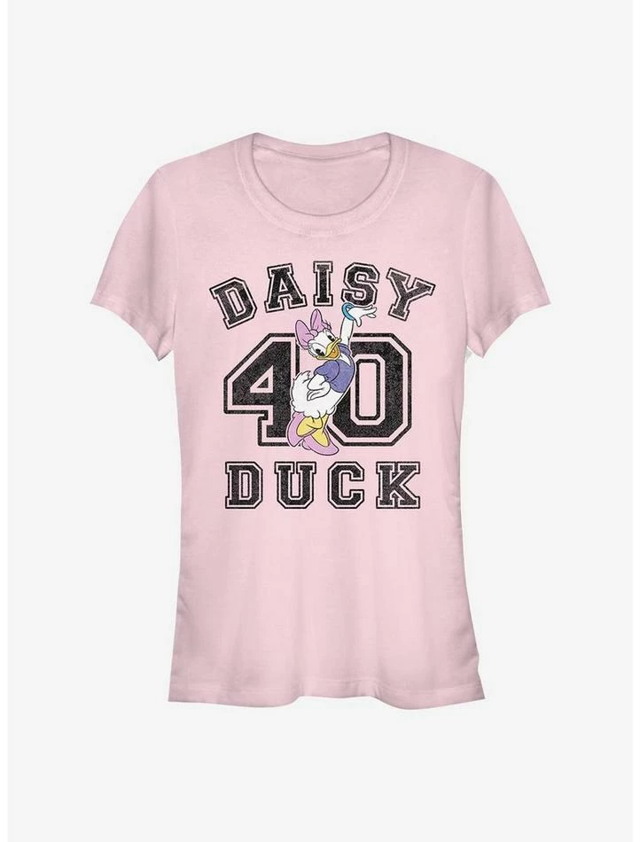 Brand new 🔥 Disney Daisy Duck Daisy Duck Collegiate 🧨 Girls T-Shirt ✔️ 1 Brand new 🔥 Disney Daisy Duck Daisy Duck Collegiate 🧨 Girls T-Shirt ✔️