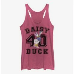 Brand new ✨ Disney Daisy Duck Daisy Duck Collegiate 🛒 Girls Tank 😉